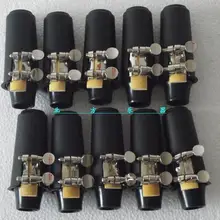 10 компл. саксофон мундштук сопрано sax Лигатура и колпачок и Reeds