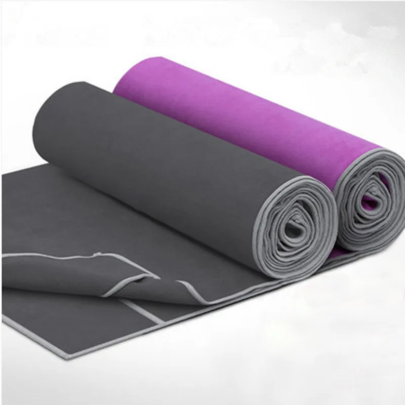 

Yoga Blanket 185*65cm Sweat-absorbent Non-slip Yoga Towel Exercise Mat Cover Fitness Pilates Sports Travel Yoga Mat Towel
