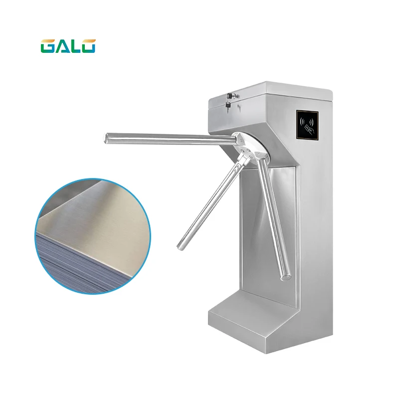 

State security entrance tripod turnstile