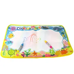 59*36 см 4 цвета водный коврик для рисования волшебное водяное перо доска для рисования детский игровой коврик развивающие игрушки