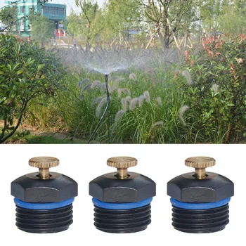 

40 PCS 1\/2inch DN15 Adjustable Garden Watering System Sprinkler Head Micro Flow Dripper Drip Water Spray Head Irrigation Tools