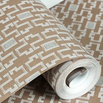 

3D Luxury Modern Striped Wallpaper For Walls Bedroom Living Room Sofa TV Background Pink Beige Striped Wallpaper Rolls