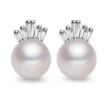 

Fashion Natural Fresh Water Pearl Earrings Bridal Wedding Earrings Jewelry for Women