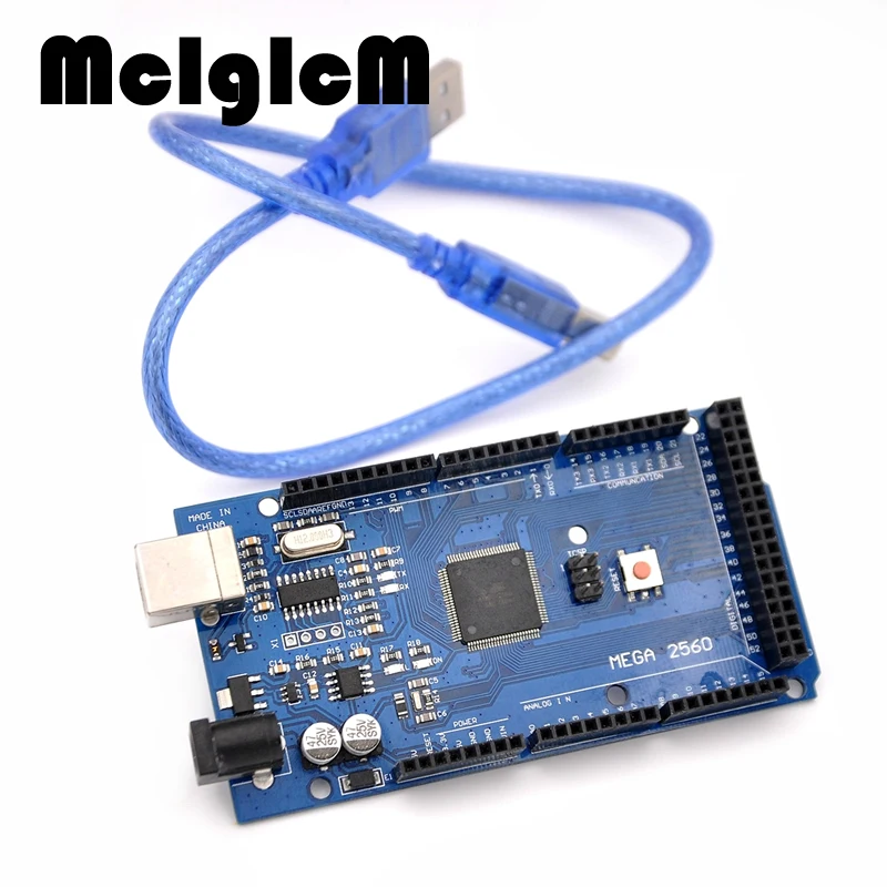 

MCIGICM MEGA 2560 R3 !!! ATmega2560 AVR USB board +free USB cable (ATMEGA2560 /CH340 ) for arduino mega 2560