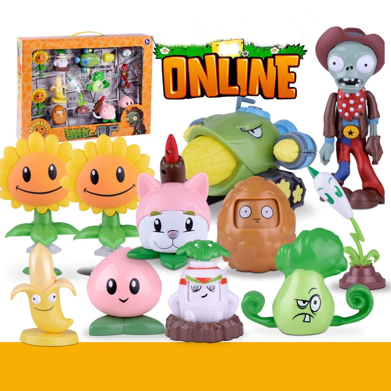 

Kids Toys for Children Model Building Plants Vs. Zombies Funny Launch Toy Educational Montessori Toy Birthday Christmas Gift