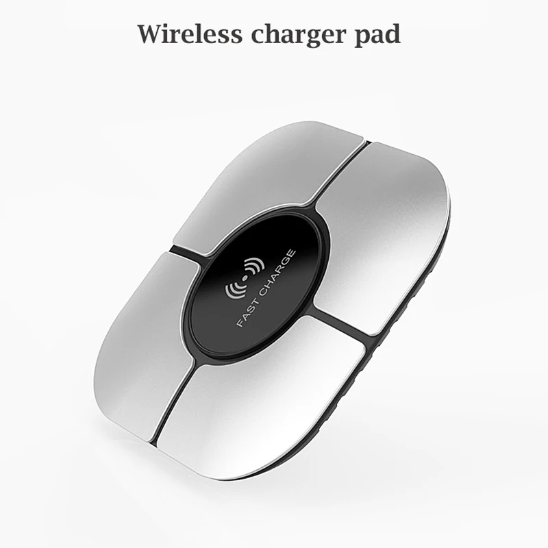 

Ultra Slim Fast Wireless Charger for Samsung S9 S8 Plus S7 Edge Note 8 iPhone X 8 XS Qi Certified Desktop Wireless Charging Pad