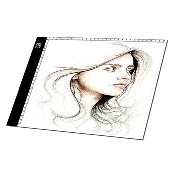 

A4 LED Drawing Tablet Digital Graphic Tablets Electronic USB Copy Board Art Copy Board Writing Painting Pad Children Gifts