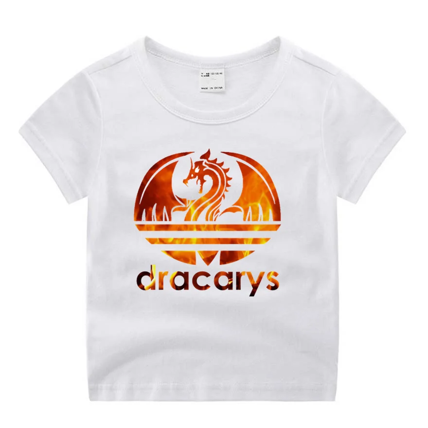 الأطفال الكرتون فيلم لعبة من عروش Dracarys مضحك الكرتون تي شيرت مطبوع الاطفال الصيف بلوزات مستديرة العنق الفتيان و الفتيات التي شيرت طفل الأطفال الكرتون فيلم لعبة من عروش Dracarys مضحك الكرتون تي شيرت مطبوع الاطفال الصيف بلوزات مستديرة العنق الفتيان و الفتيات التي شيرت طفل