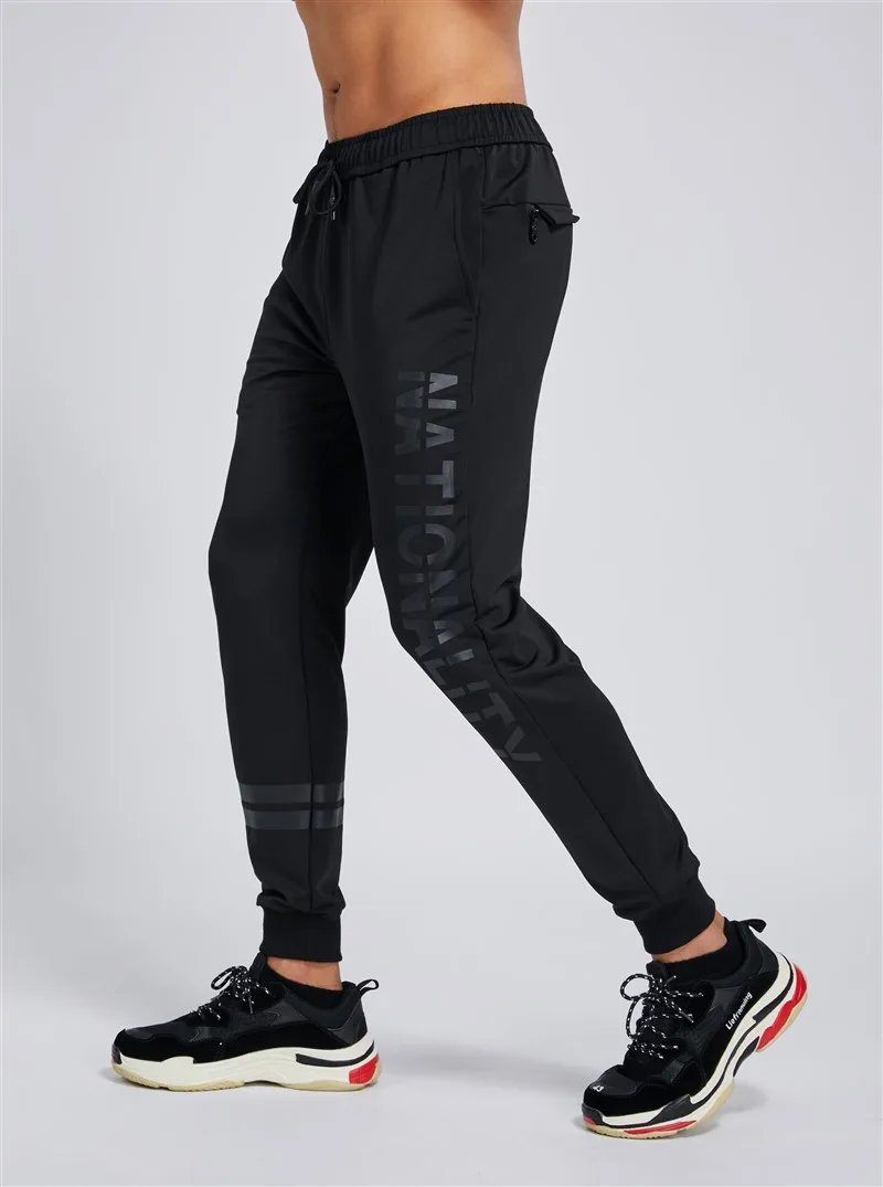 HOWE AO новые спортивные штаны для фитнеса Мужские дышащие штаны для бега баскетбольные спортивные футбольные тонкие для бега мужские длинные