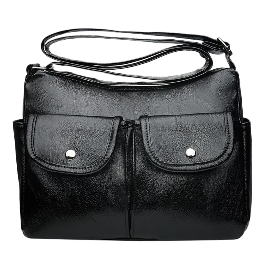 

OCARDIAN Women Handbags Solid Pattern Leather Hasp Bags High Quality Casual Messenger Bag Women Leather Handbags Women Bags41219