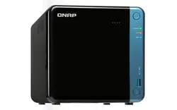 QNAP TS-453BE, HDD, SSD, Serial ATA, Serial ATA II, Serial ATA III, 2,5, 3,5 ", 0, 1, 5, 6, 10, JBOD, 1,50 ГГц, intel® C