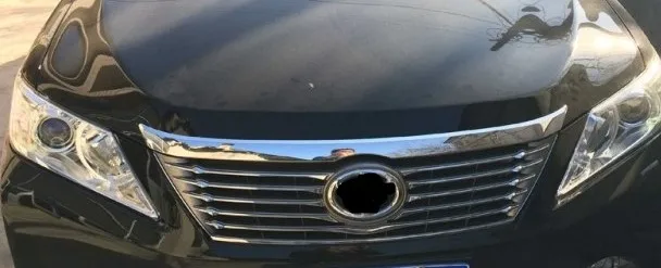ABS Chrome Front Centre Grill grille bottom cover trim For TOYOTA Camry 2012 ABS Chrome Front Centre Grill grille bottom cover trim For TOYOTA Camry 2012