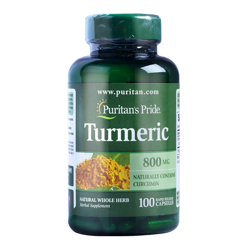 

Free shipping Turmeric 800 mg Naturally contalns curcumin 100 pcs