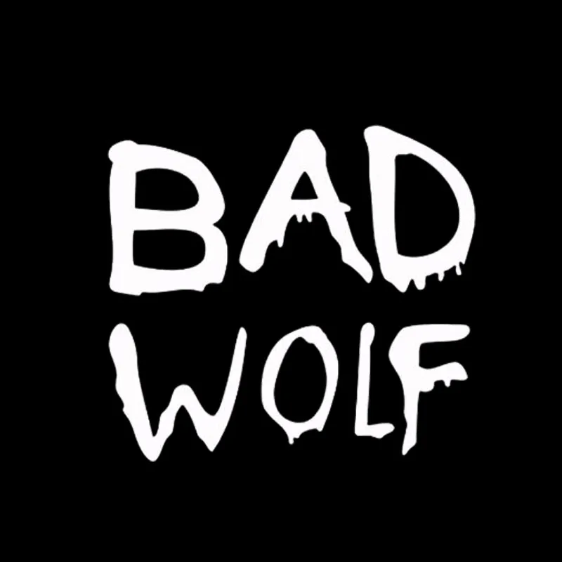 

car stying Doctor Who Bad Wolf Vinyl Window Car Truck Sticker Decal Funny Jdm