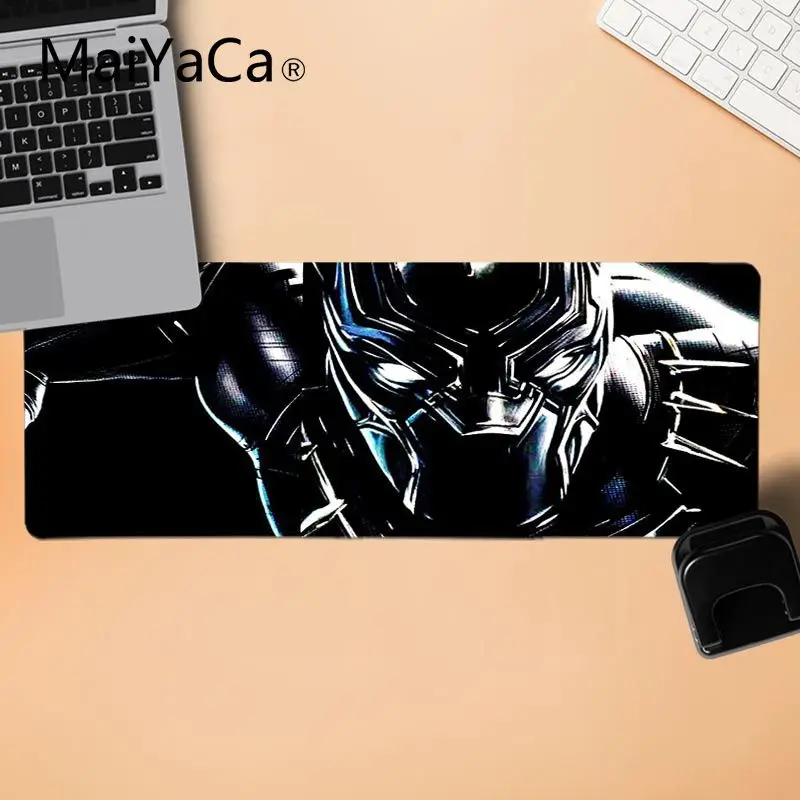 MaiYaCa крутой черный пантера Marvel Удобная мышка коврик игровой износостойкий коврик для мыши резиновый коврик для мыши коврик