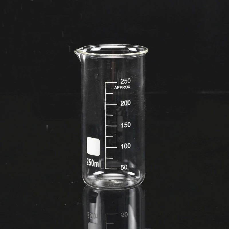 LINYEYUE 600 мл стеклянный шейкер высокий боросиликатное стекло высокая температура измерение сопротивления чашки химическая лаборатория оборудование