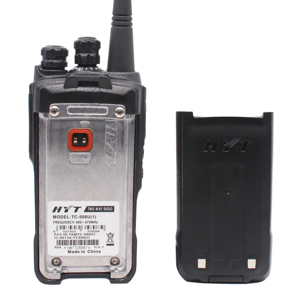 HYTERA TC 508 Портативное двухстороннее радио TC508 бизнес HYT 500S UHF VHF портативная рация с