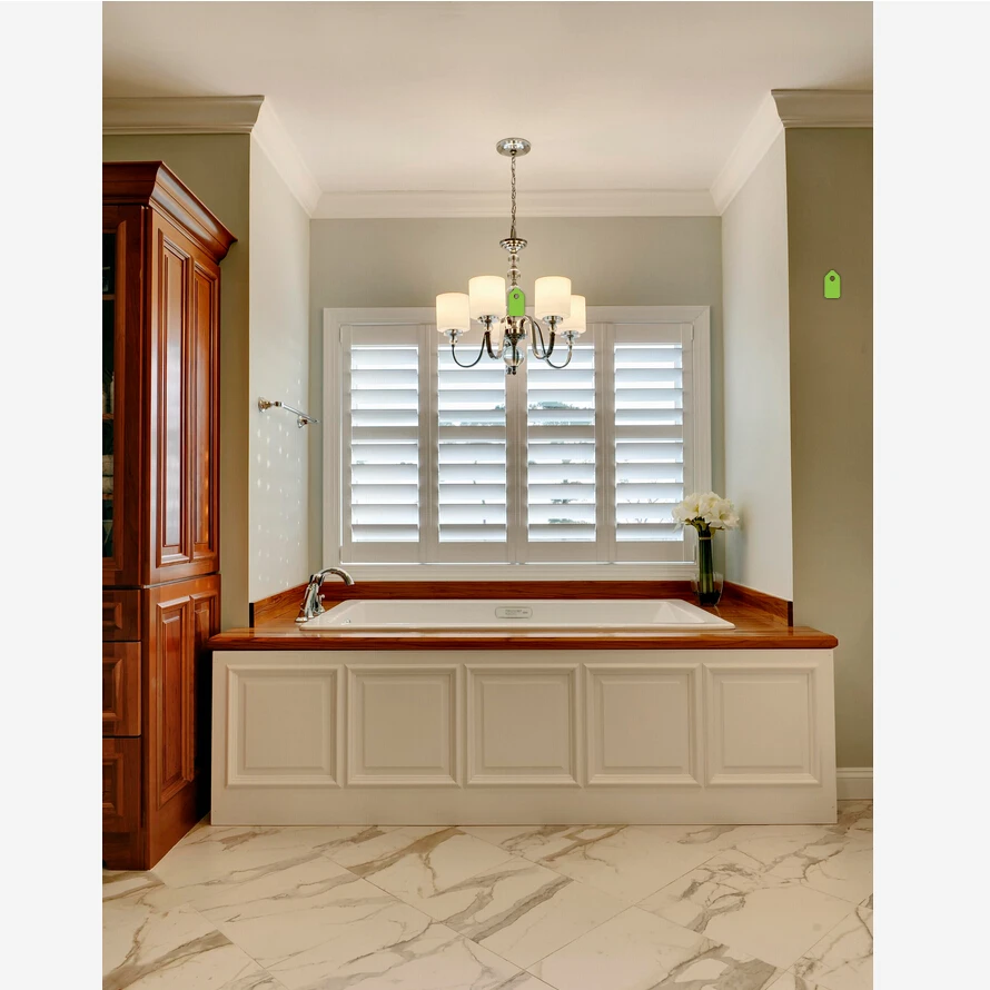 2017 Лидер продаж прочные деревянные жалюзи с солнцезащитным козырьком Деревянные