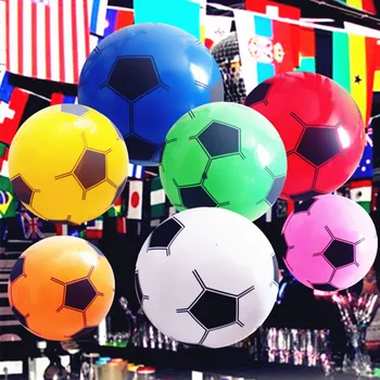 

Latex Footballoons Inflatable toys globos Children classic toys air balls Decoration Birthday balloons kids gifts Party Supplies