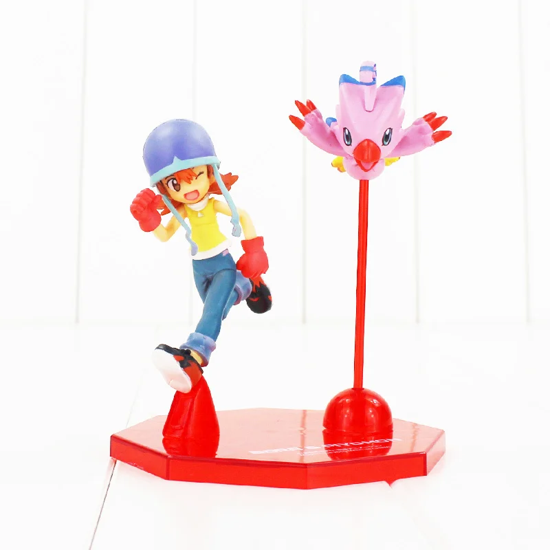 13 5 см Digimons Piyomon Takenouchi Sora мультяшная фигурка модель игрушки ПВХ спидизион