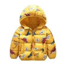 Теплые куртки для мальчиков зимние детские повседневные плотные толстовки для девочек пуховики для маленьких мальчиков 2, 3, 4, 5, 6 лет, верхняя одежда, пальто, одежда