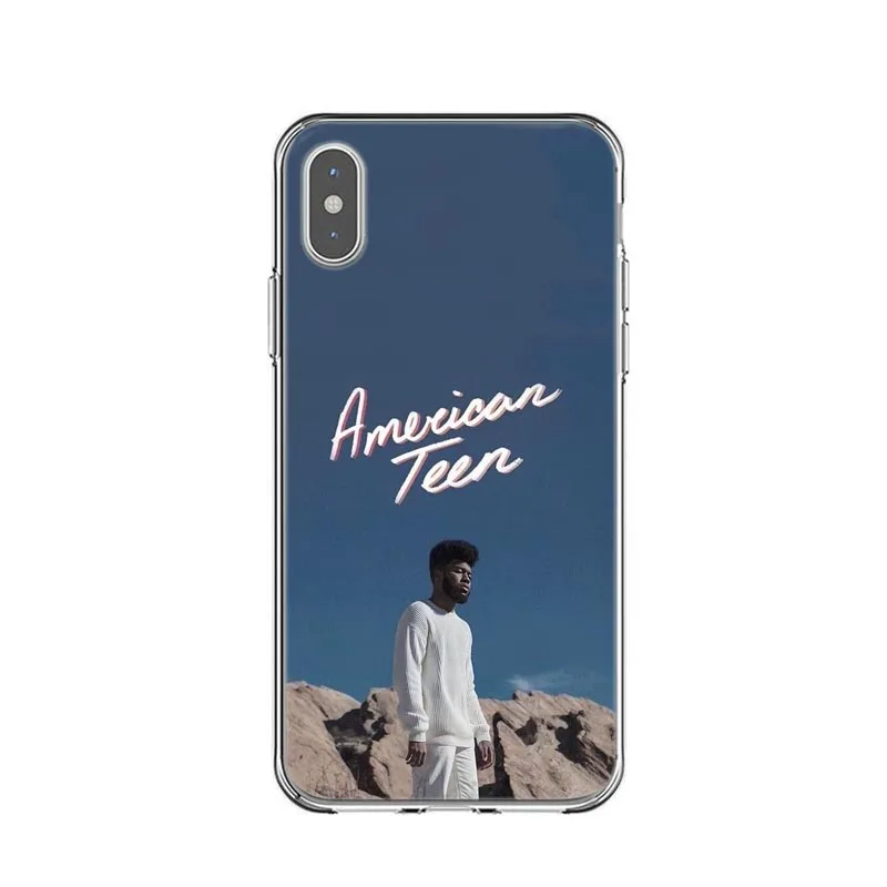 Billie Eilish& Khalid Мягкий силиконовый чехол для телефона iPhone XR X XS Max 6 6splus 7 7plus 8 8plus 5 5S SE задняя крышка Coque