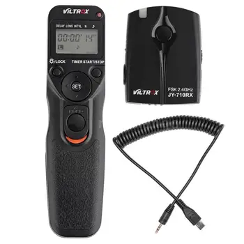 

VILTROX JY-710-S2 Wireless Timer Remote Shutter Set Transmitter Receiver for Sony A7 A7r NEX-3N A6000 A3000 camera.