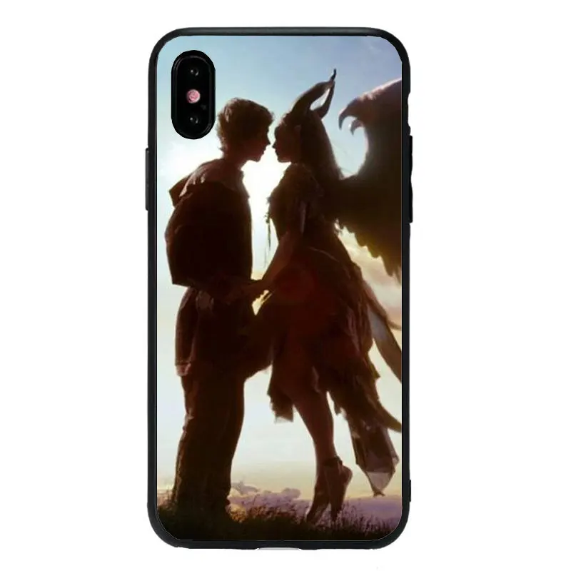 Sleeping curse Maleficent Mobile Phone Case For iPhone 11 11Pro MAX 10 X XS Max XR 5 5S SE 6 6S 7 8 Plus Soft TPU Phone Cover - Color: TPU