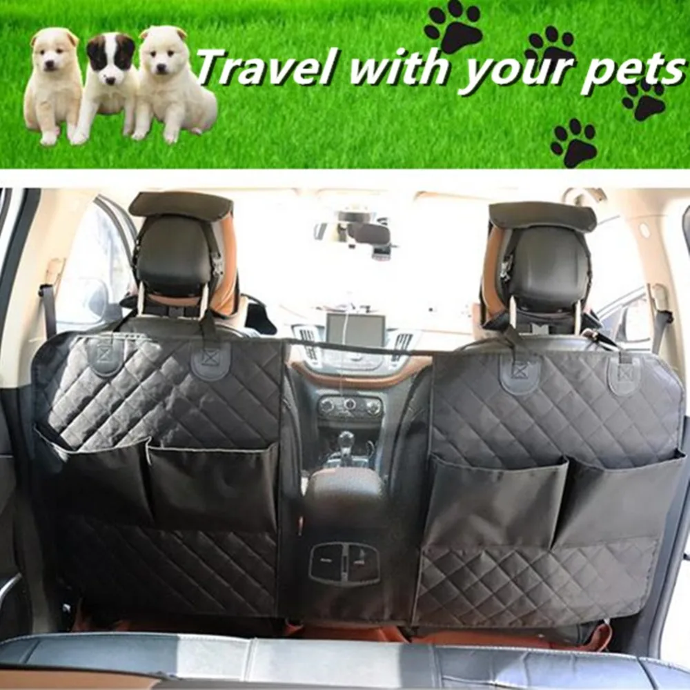 New Arrival Car Styling Dog Barrier Storage Bag Organizer Pets Children Disturb Stopper Seat Auto Hanging | Автомобили и