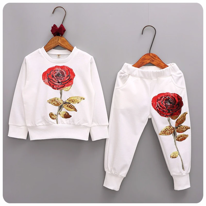 flower girl tracksuit