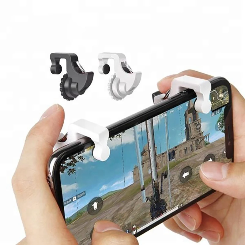 10 Pair PUBG Mobile Phone Games Metal Mechanical Key Trigger Joystick Game Assistant Button Controller Gamepad For IOS Android 10 Pair PUBG Mobile Phone Games Metal Mechanical Key Trigger Joystick Game Assistant Button Controller Gamepad For IOS Android