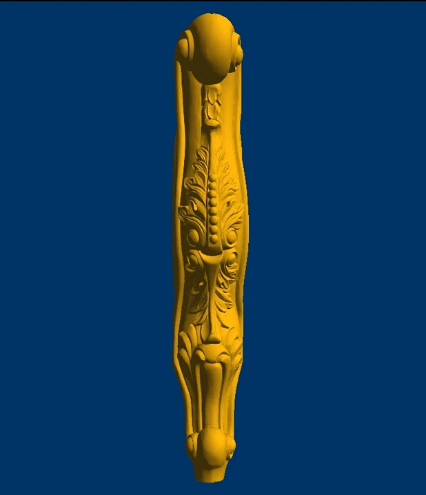 

New 3D models in STL relief for CNC STL wood sofa food F Furniture leg_36