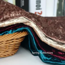 100*160 см утолщение четырехсторонний стрейч велюр дизайн диван стул виллы отель украшения дома ткань тканевая полоса