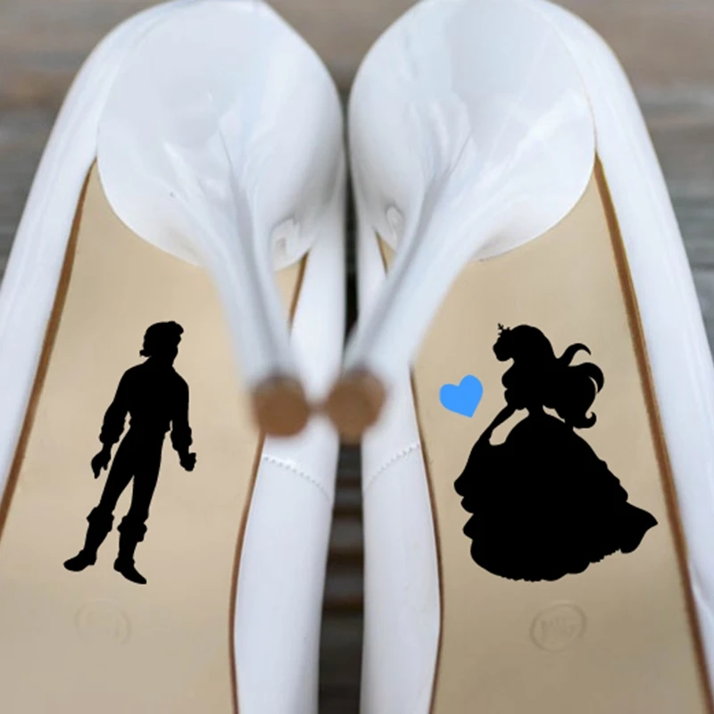 Wedding Shoe Vinyl Stickers
