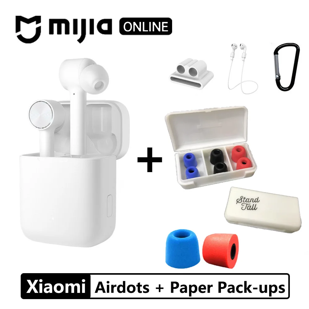 Xiaomi Airdots Pro Bluetooth наушники Air TWS гарнитура истинный беспроводной стерео смарт сенсорный ANC автоматическая пауза кран управление спортивные наушники - Цвет: air with Superman