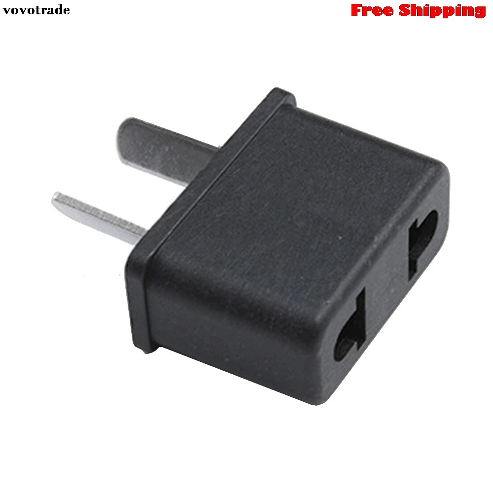 

vovotrade AU To EU Europe USA US Charger Power Plug Adapter Converter Wall Plug Home US regulatory adapter Free Shipping