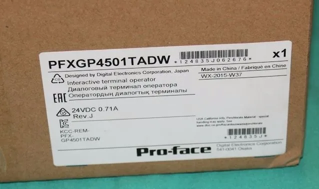 Gp-4501tw pfxgp4501tadw Pro-лицо ичм DC24V 10.4 дюймов сенсорный экран Ethernet новые оригинальные