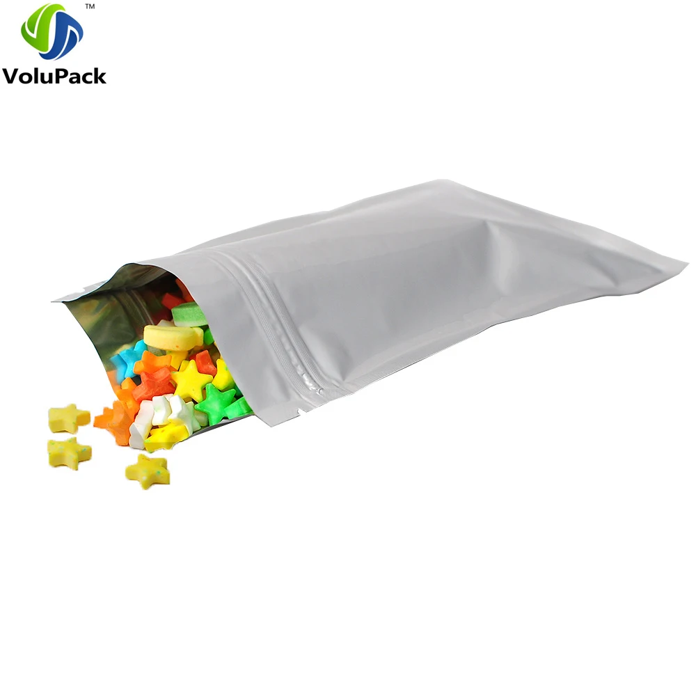 Fast shipping 7*13CM, 100PCS seal food coffee bean packaging bags