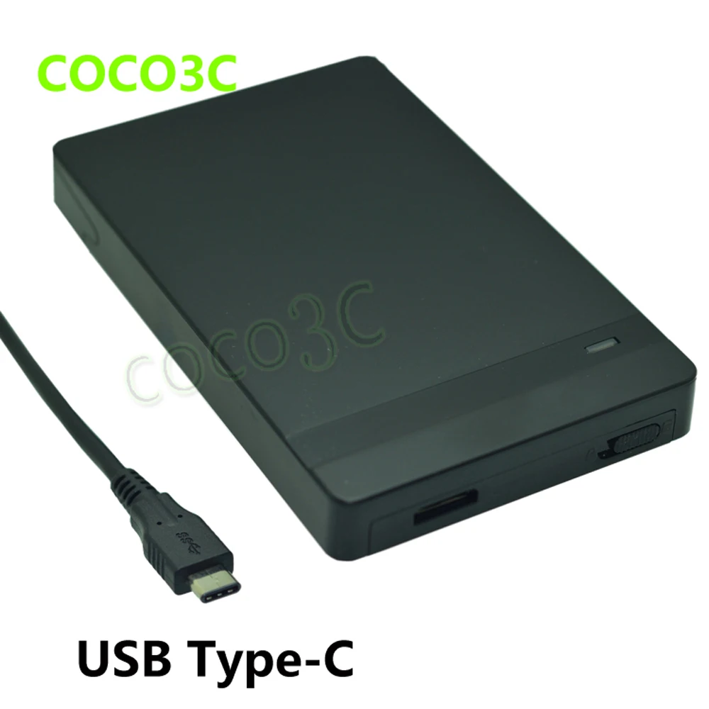 Tool Free 2.5" SATA HDD SSD Enclosure For New Macbook Nikia USB 3.1 Type-C to 3.0 adapter USB-C version External Case | Электроника