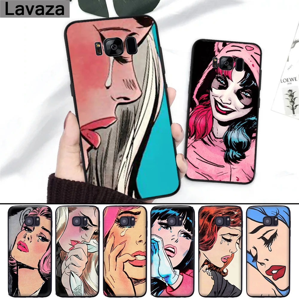 Силиконовый чехол Lavaza для Samsung S6 Edge S7 S8 Plus S9 S10 S10e Note 8 9 M10 M20 M30 | Мобильные телефоны и