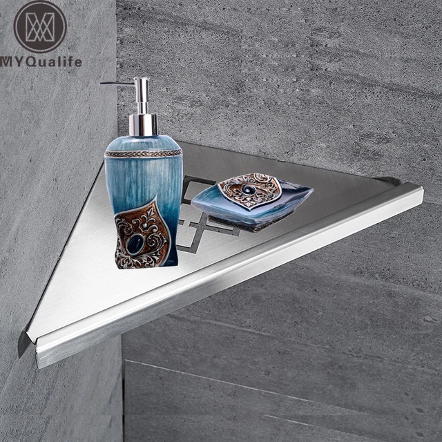 Montaggio a parete In Acciaio Inox Cestello Portaoggetti Bagno Con ... Montaggio a parete In Acciaio Inox Cestello Portaoggetti Bagno Con ...