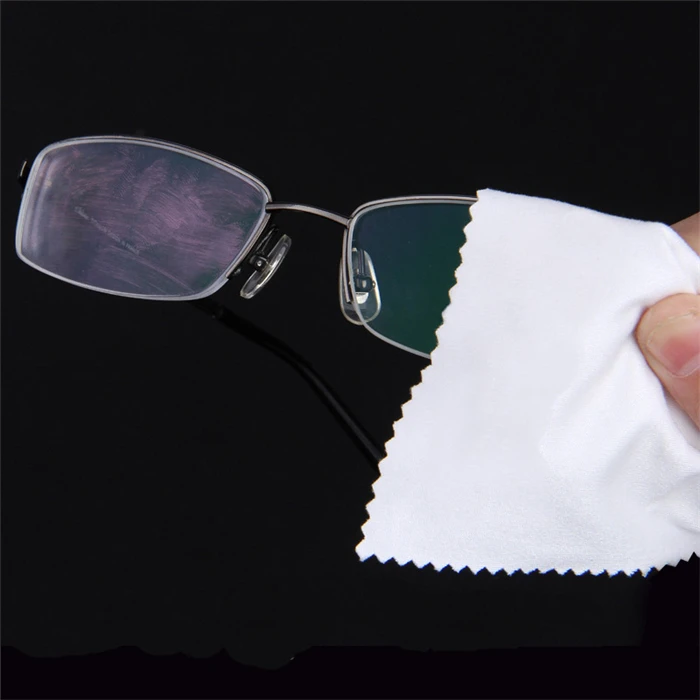 5 шт./лот высокое качество замшевый очиститель очков ткань из микрофибры для чистки очков для объектива телефона экран чистящие салфетки очки