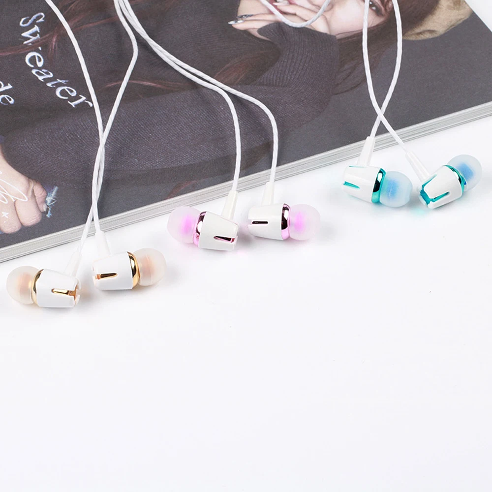 

qijiagu 100PCS Wired earphone High Quality In-Ear Earphones earphone with mic for xiaomi iPhone 5 6 MP3 Wholesale price