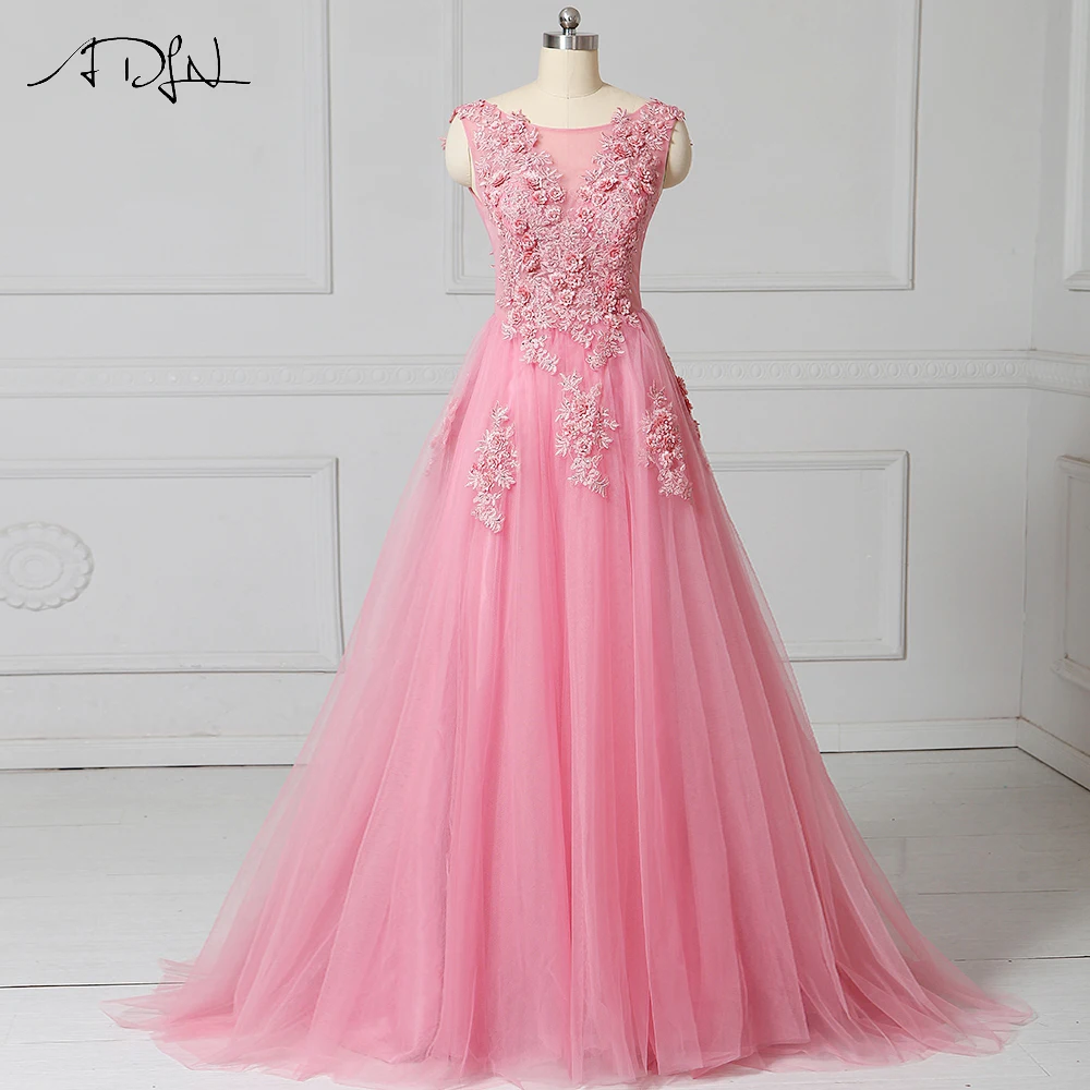 ADLN-New-Arrival-2017-Evening-Dress-A-line-Tulle-Sleeveless-Cheap-Prom-Dresses-Robe-De-Soiree