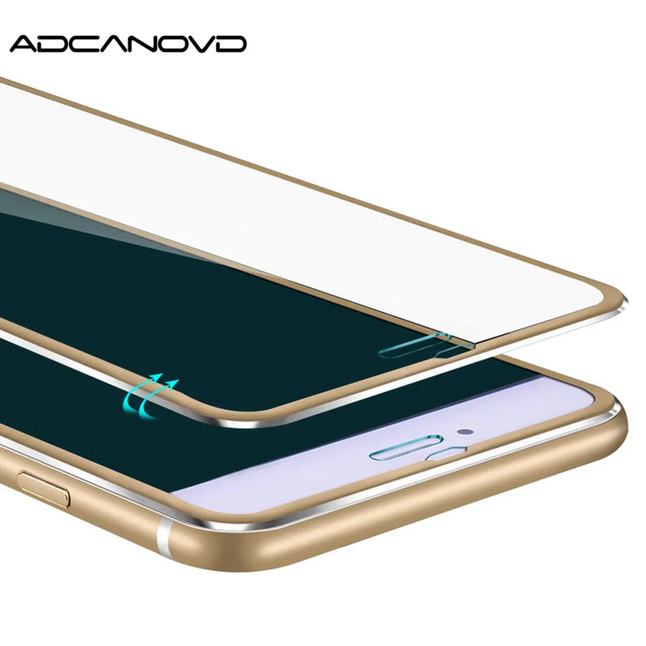 3D изогнутое Защитное стекло для iphone x 5 5S se полное покрытие титановая защита