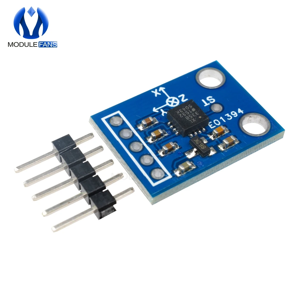 

GY-61 ADXL335 Three-axis Tri Axis Accelerometer Module Triaxial Acceleration Gravity Angle Sensor Diy Electronic Board 3V-5V