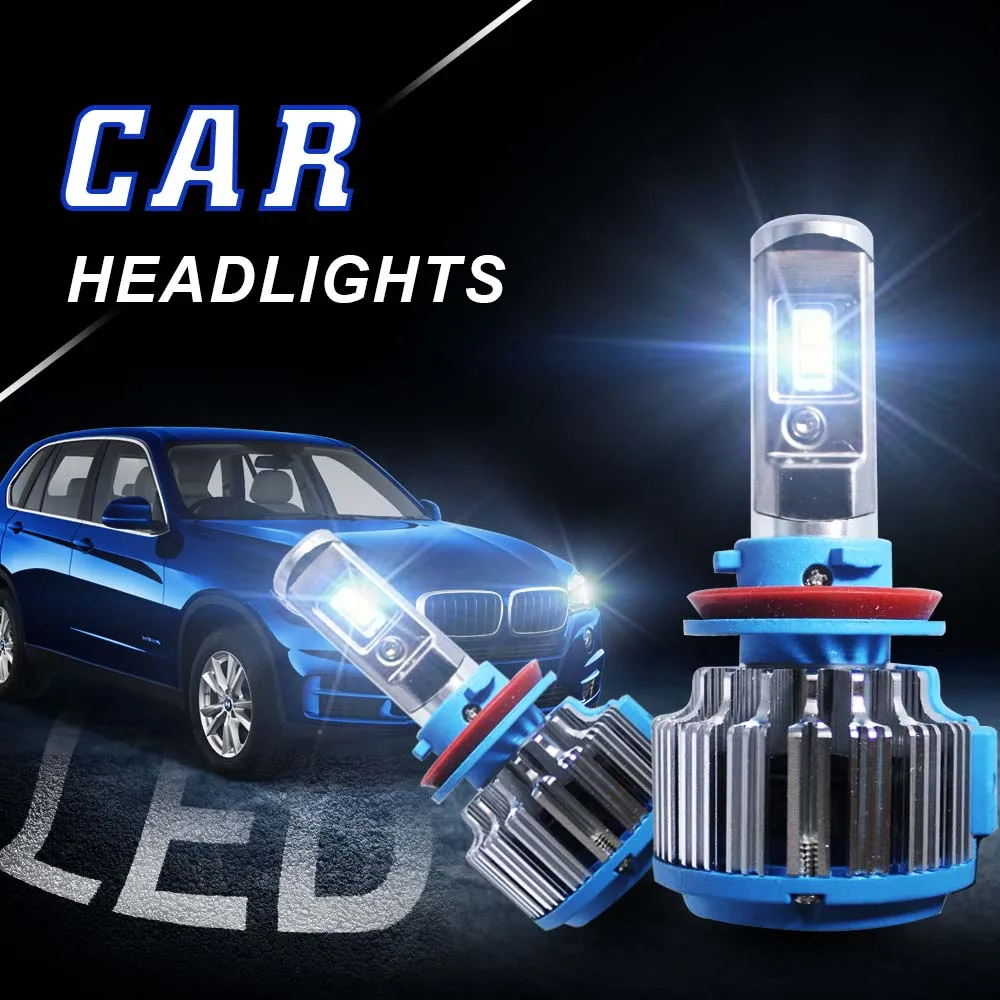 

Светодиод XIANGSHANG Автомобильная противотуманная фара H11 белая лампа 35 Вт 3500Lm Замена Foglamp автоматическое внешнее освещение Play and Plug