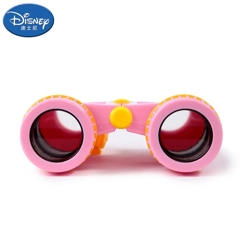 Disney бинокулярный портативный бинокль, детский интерес к разработке естественных и образовательных обучающих игрушек, подарок на день рождения, игрушки