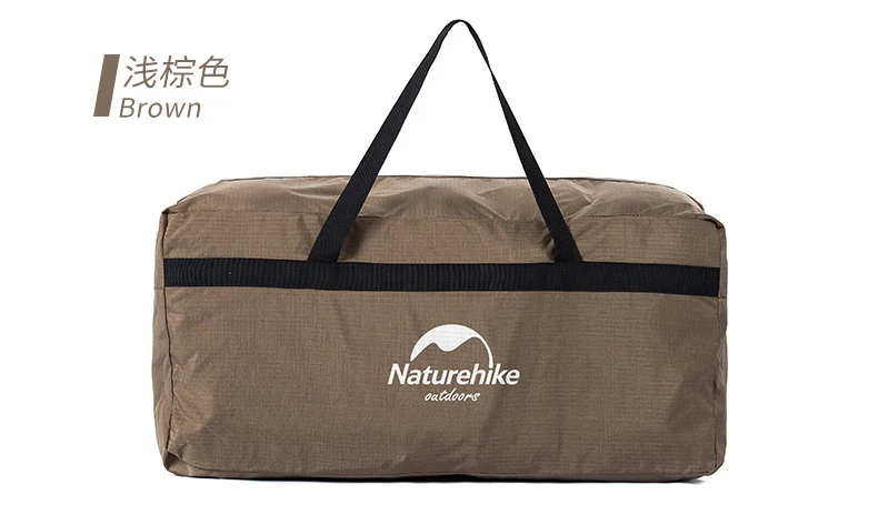 NatureHike 100L нейлоновые складные сумки ручная большая емкость спортивная сумка женские спортивные сумки переносная с лямкой на одно плечо сумка для спортзала плюс размер