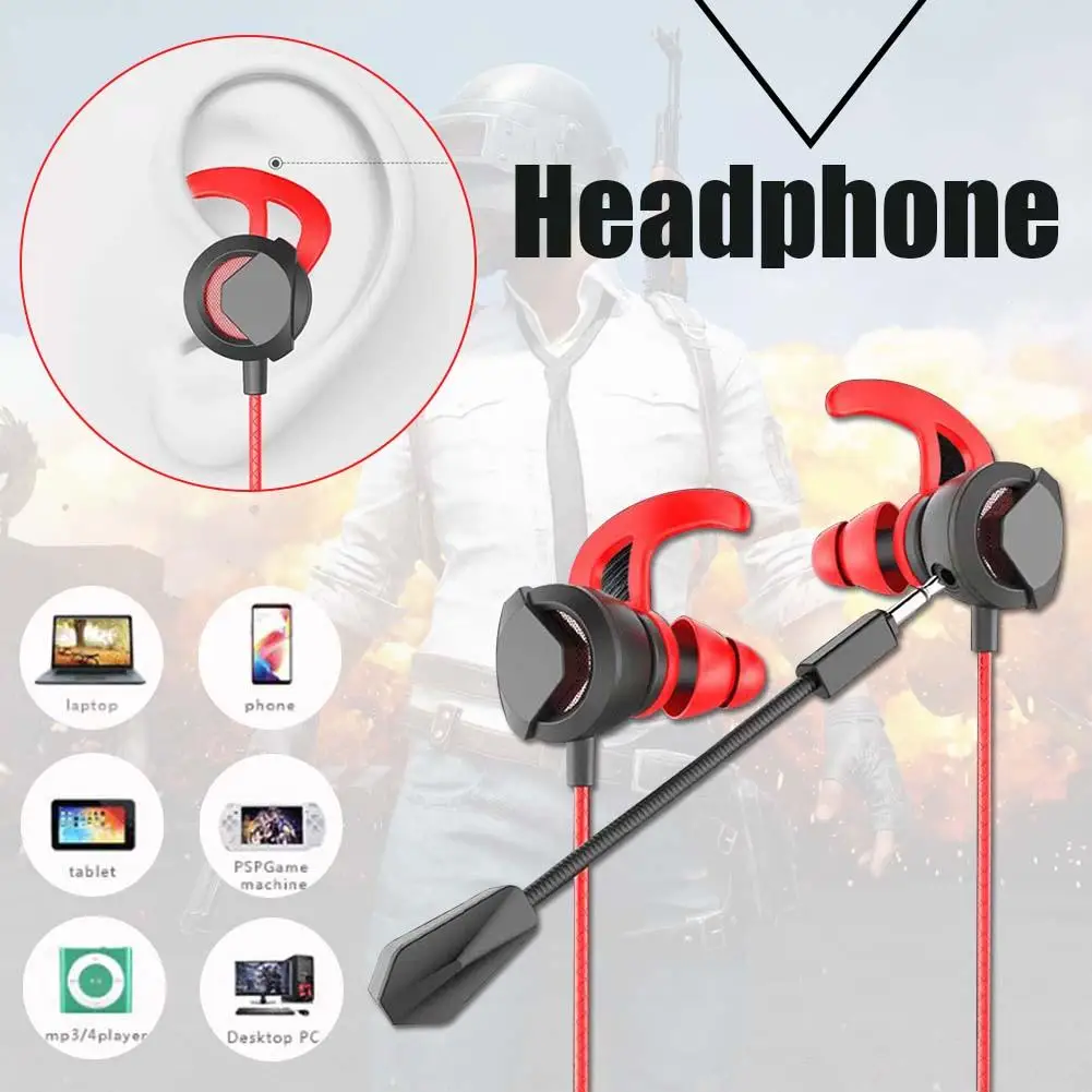 2018 Voice Game Computer Headphones With Microphone E sports Game Mobile Game Headphones Dropship 9 5
